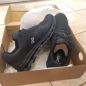 On Men's Cloudrunner Waterproof Black